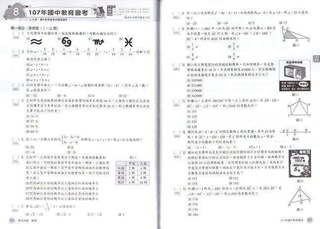 歷屆,數學,試題
