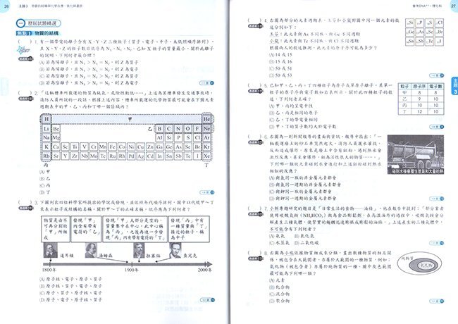 自然,歷屆,理化,試題