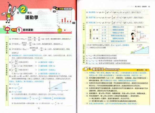 大滿貫,複習,講義,物理