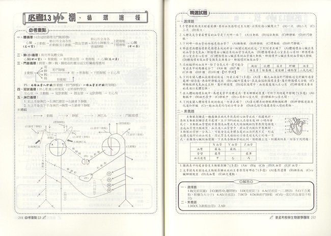 生物,自然,分科測驗,模擬試題